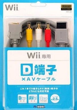 Wii用D端子ケーブル