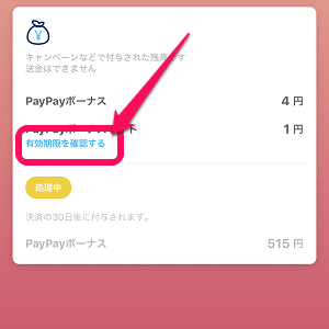 ペイペイの有効期限
