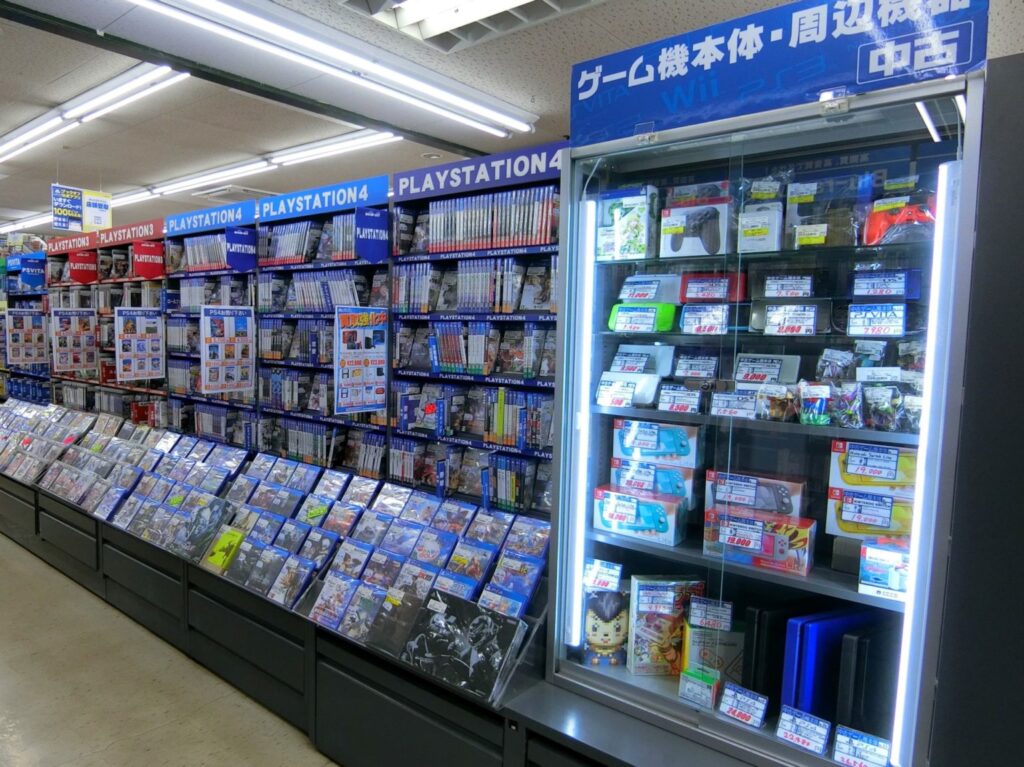 ブックオフのゲーム売り場