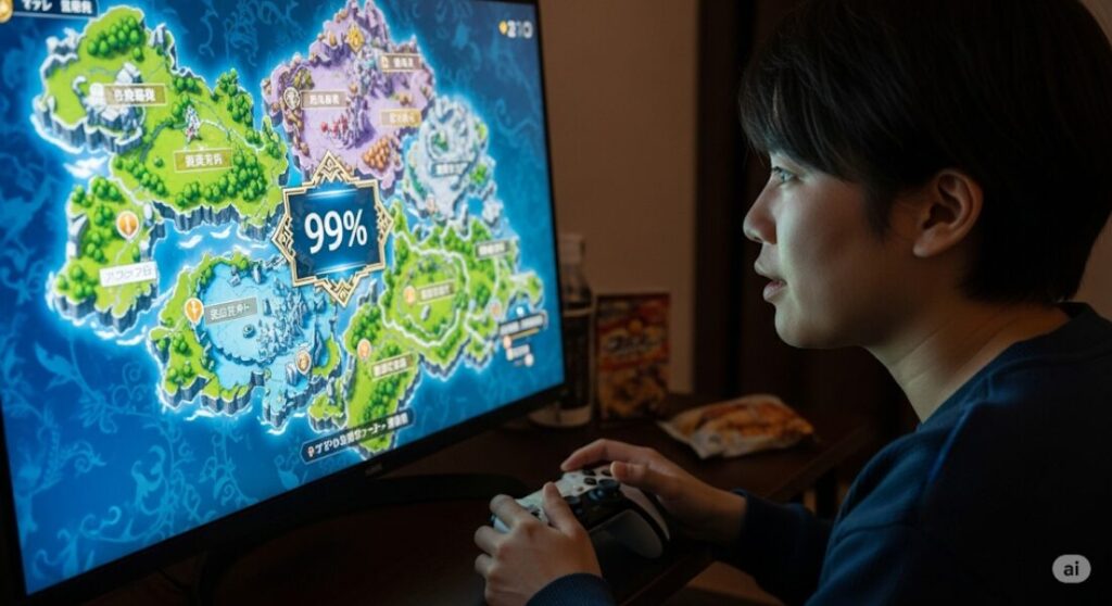 ナイトレインのトロコン難易度と達成率