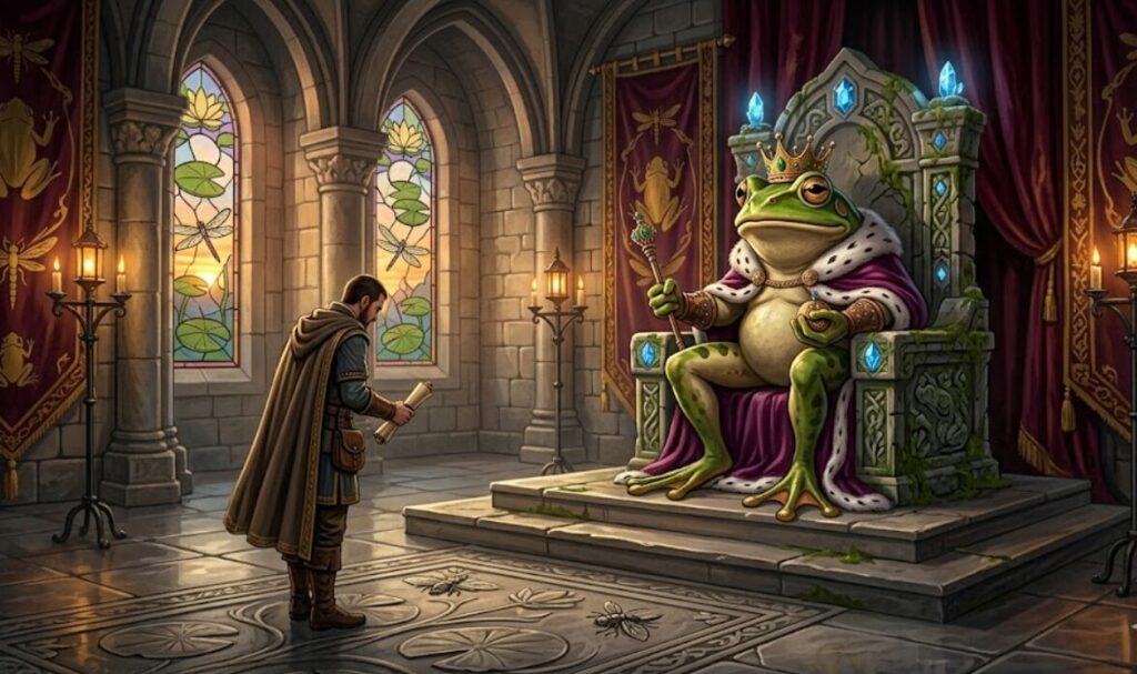 謎のカエルの正体とイベント報酬