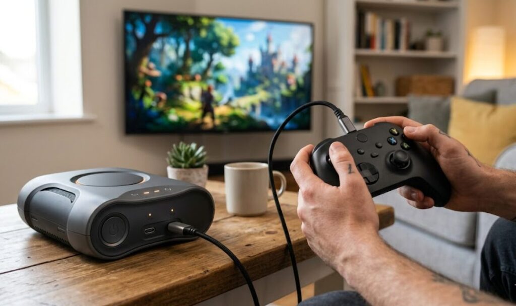 有線接続するには