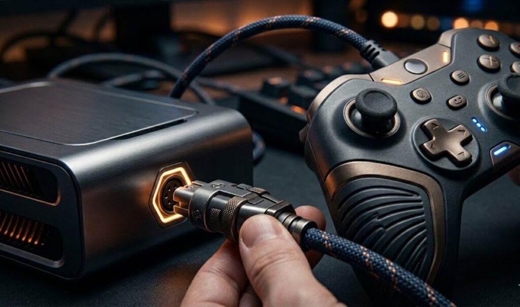 DualSenseの有線接続方法ガイド