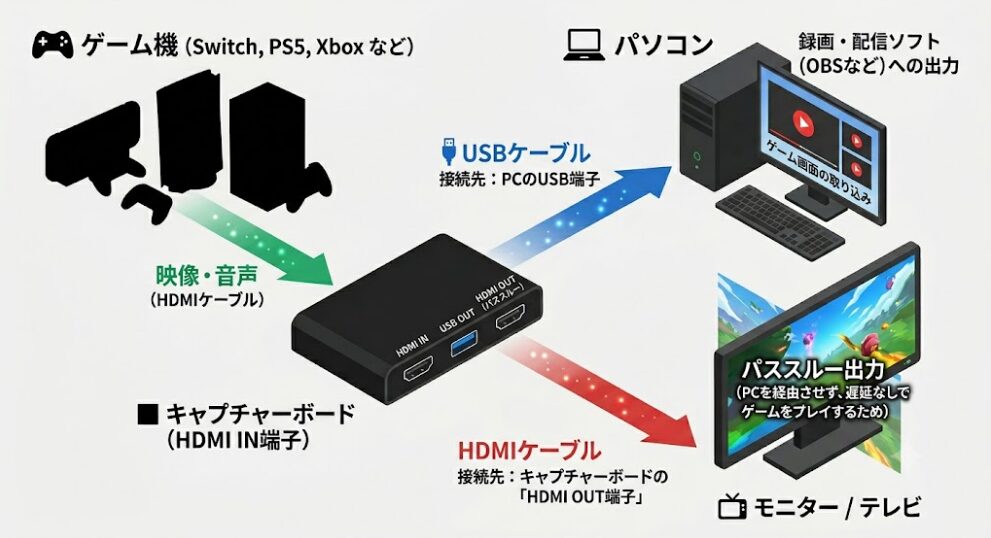 単体録画できる仕組みとメリット